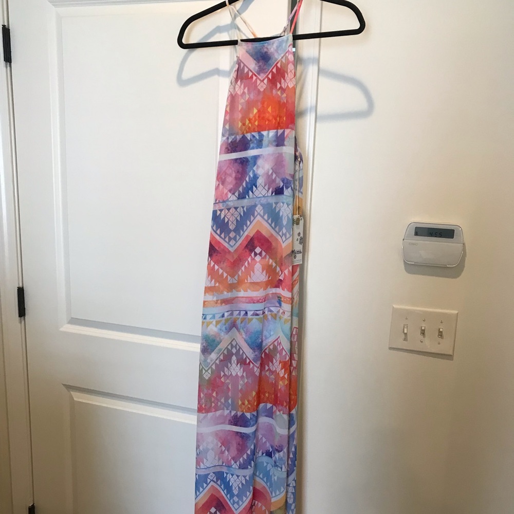Show Me Your Mumu Bonte Maxi Dress